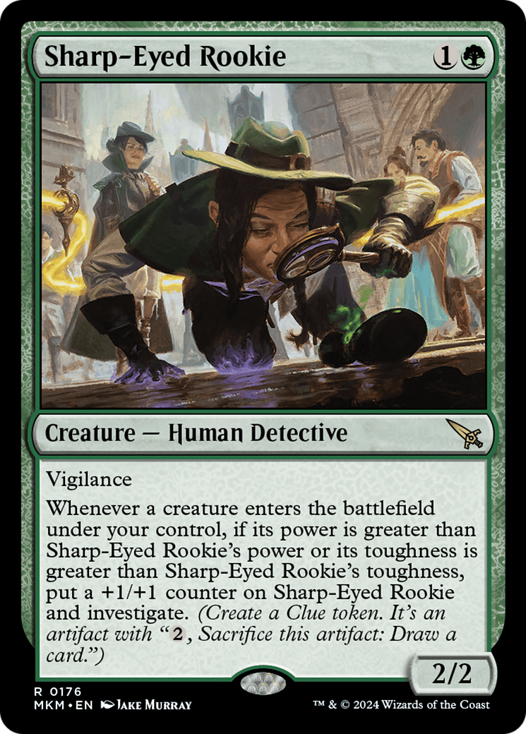 Image of Sharp-Eyed Rookie [Murders at Karlov Manor]