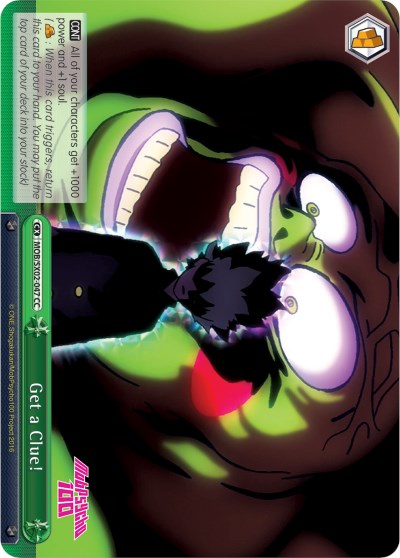 Image of Get a Clue! (MOB/SX02-047 CC) [Mob Psycho 100]