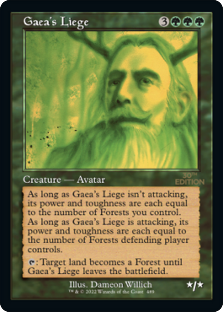 Image of Gaea's Liege (Retro) [30th Anniversary Edition]