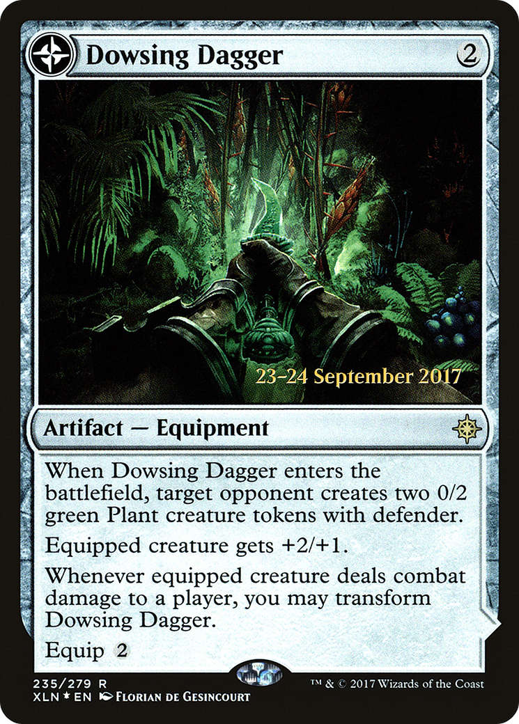 Image of Dowsing Dagger // Lost Vale [Ixalan Prerelease Promos]