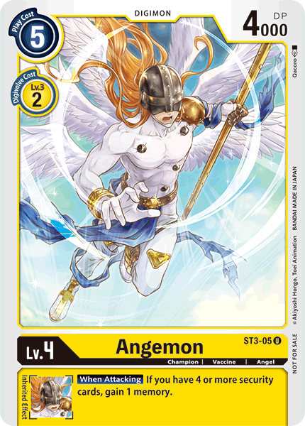 Image of Angemon [ST3-05] (Tamer Party) [Starter Deck: Heaven's Yellow Promos]
