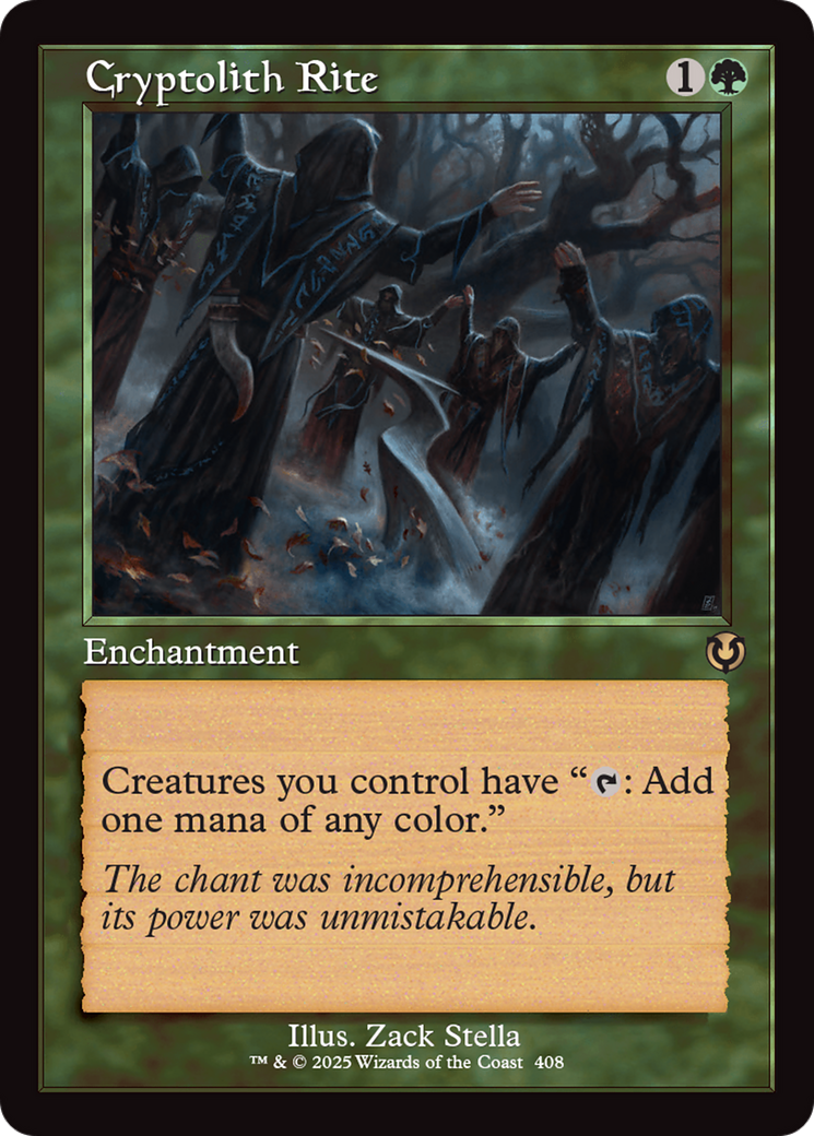 Image of Cryptolith Rite (Retro Frame) [Innistrad Remastered]