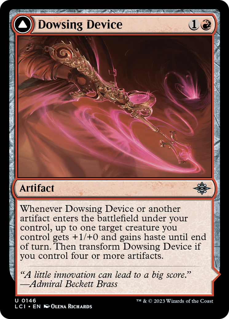 Image of Dowsing Device // Geode Grotto [The Lost Caverns of Ixalan]