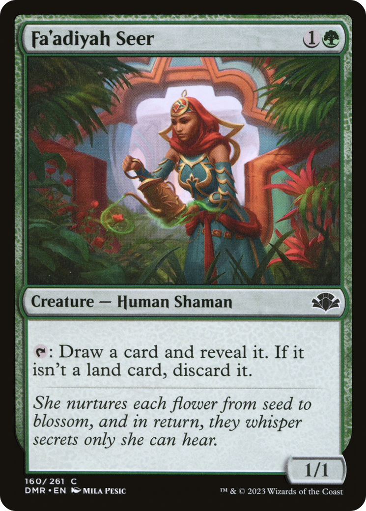 Image of Fa'adiyah Seer [Dominaria Remastered]