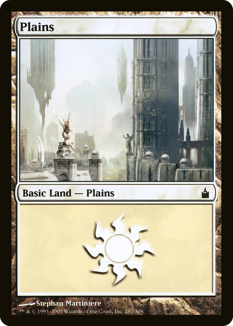 Image of Plains (287) [Ravnica: City of Guilds]