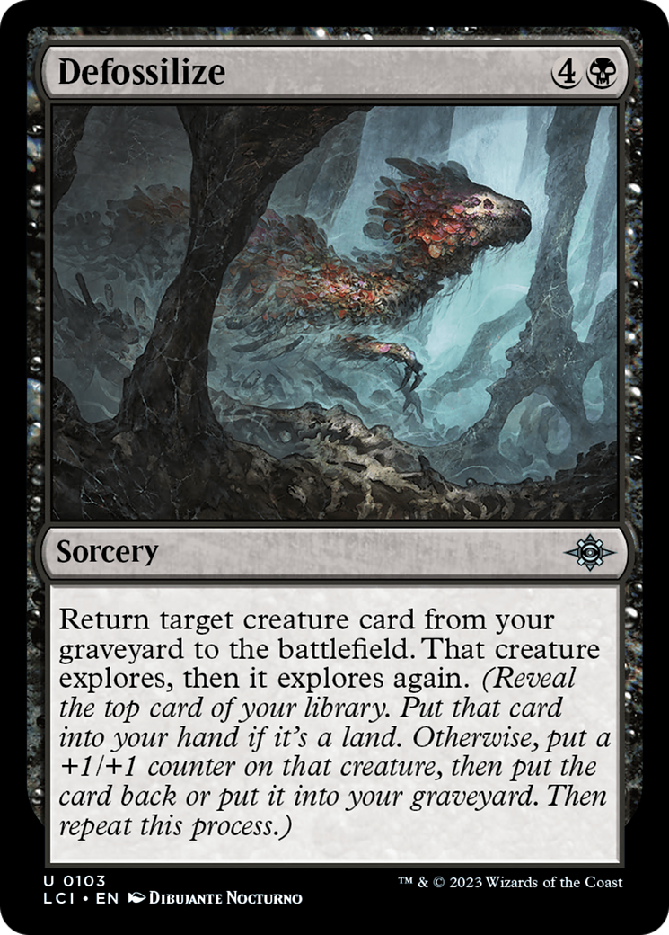 Image of Defossilize [The Lost Caverns of Ixalan]
