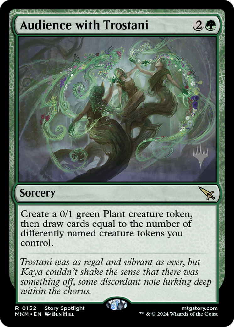 Image of Audience with Trostani (Promo Pack) [Murders at Karlov Manor Promos]