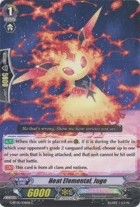 Image of Heat Elemental, Juge (G-BT05/104EN) [Moonlit Dragonfang]