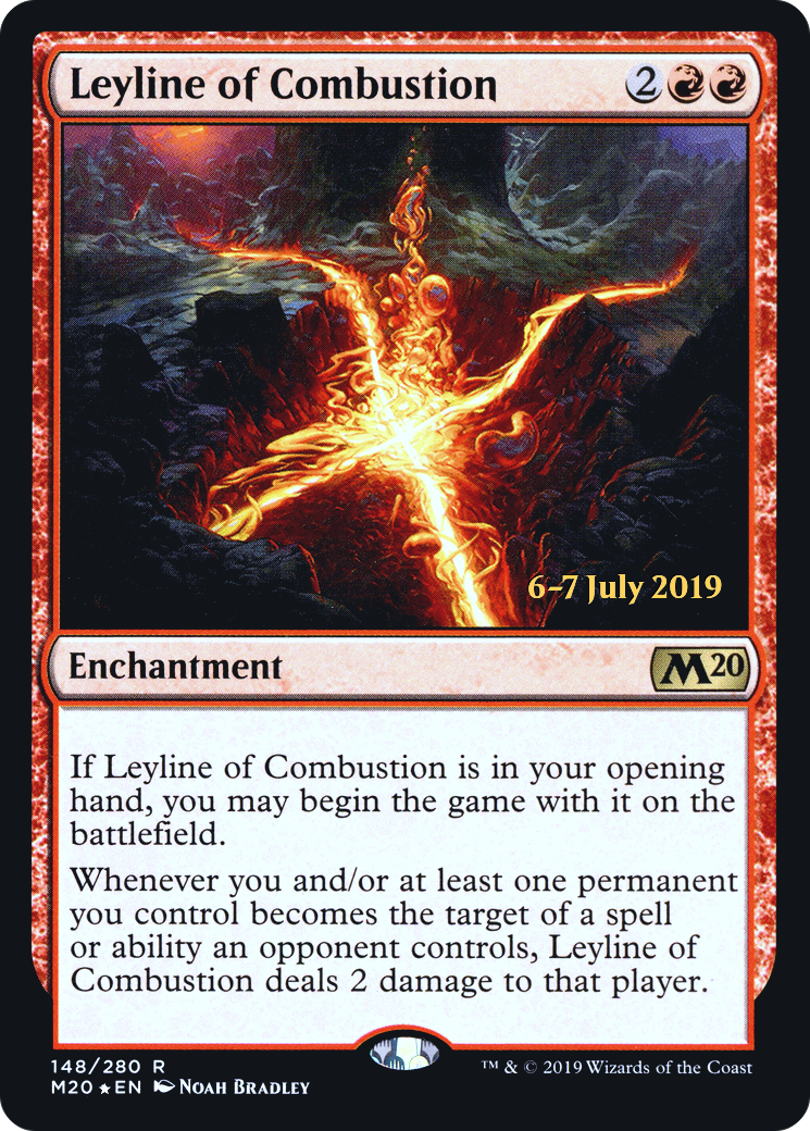 Image of Leyline of Combustion [Core Set 2020 Prerelease Promos]