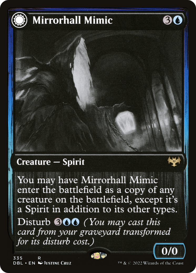 Image of Mirrorhall Mimic // Ghastly Mimicry [Innistrad: Double Feature]