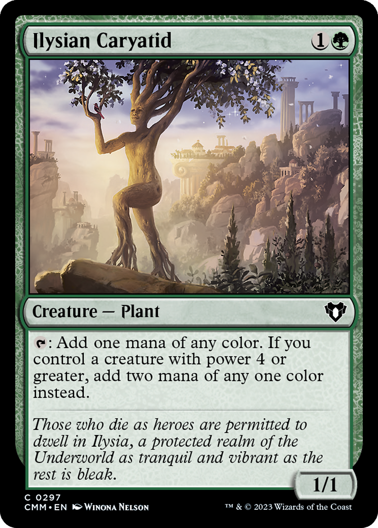 Image of Ilysian Caryatid [Commander Masters]