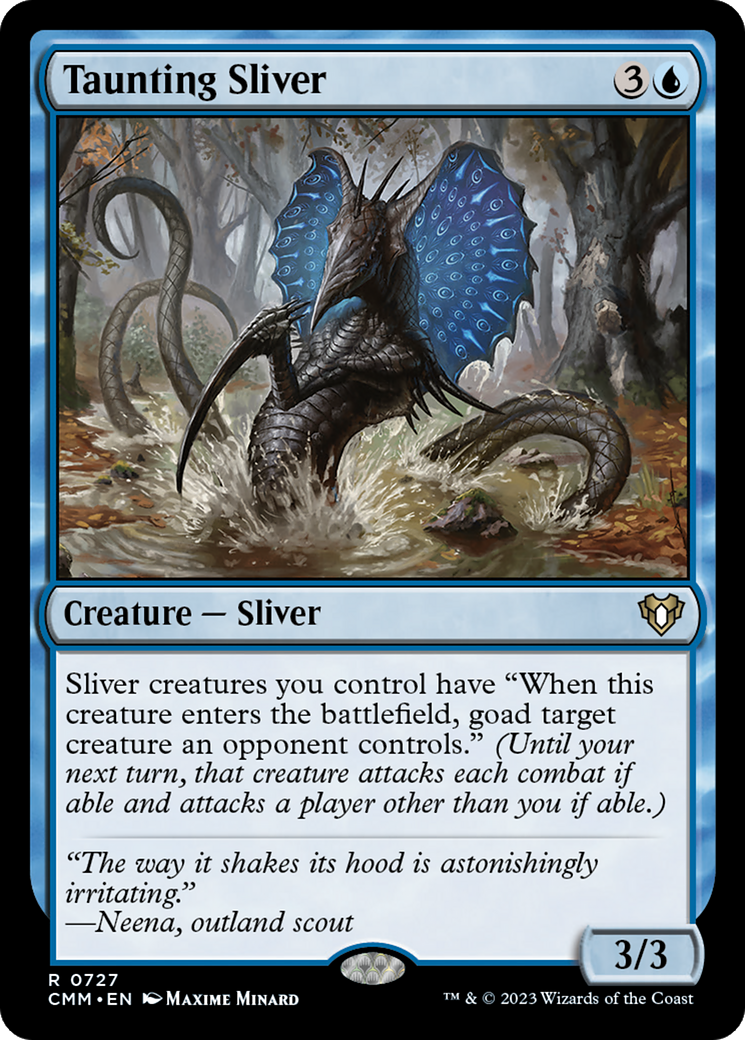 Image of Taunting Sliver [Commander Masters]
