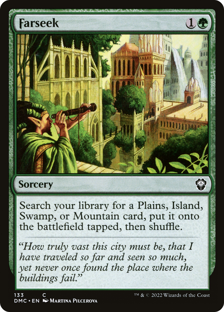 Image of Farseek [Dominaria United Commander]