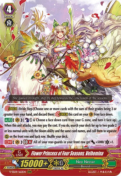 Image of Flower Princess of Four Seasons, Velhemina (V-SS09/162EN) [Revival Selection]