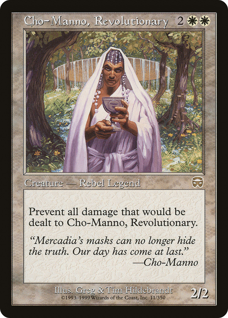 Image of Cho-Manno, Revolutionary [Mercadian Masques]