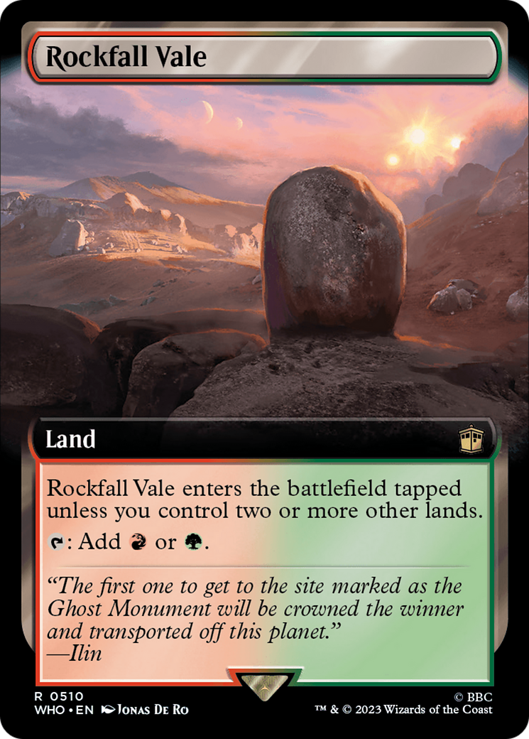 Image of Rockfall Vale (Extended Art) [Doctor Who]