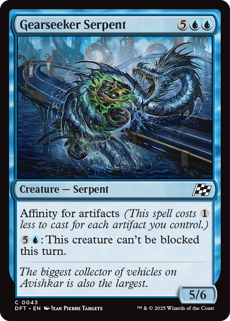 Image of Gearseeker Serpent [Aetherdrift]