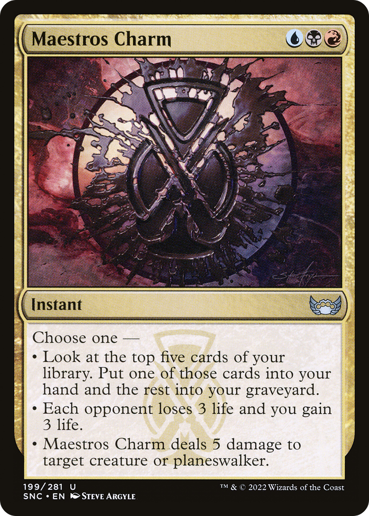 Image of Maestros Charm [Streets of New Capenna]