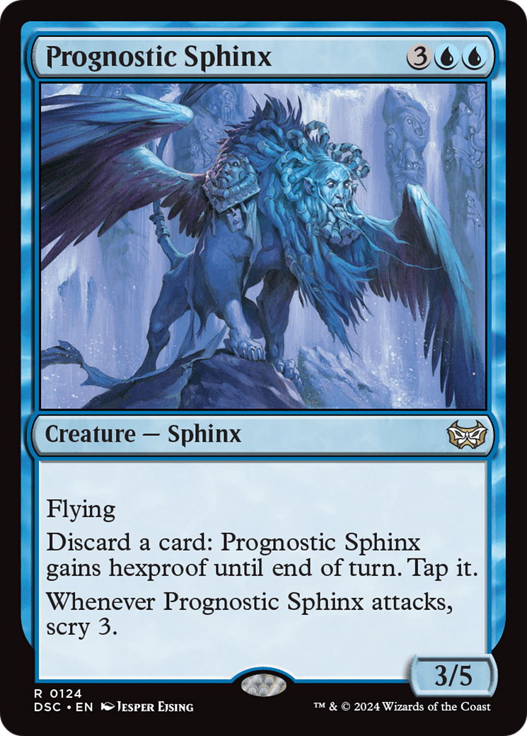 Image of Prognostic Sphinx [Duskmourn: House of Horror Commander]