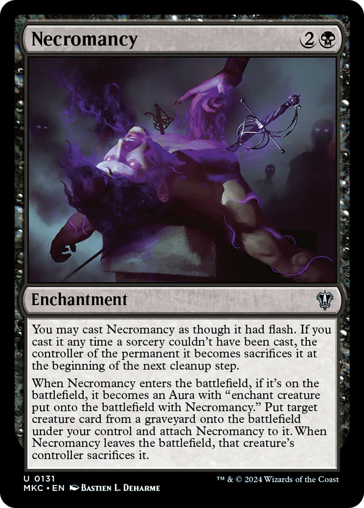 Image of Necromancy [Murders at Karlov Manor Commander]