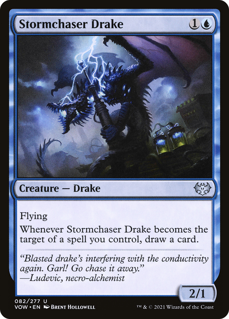 Image of Stormchaser Drake [Innistrad: Crimson Vow]
