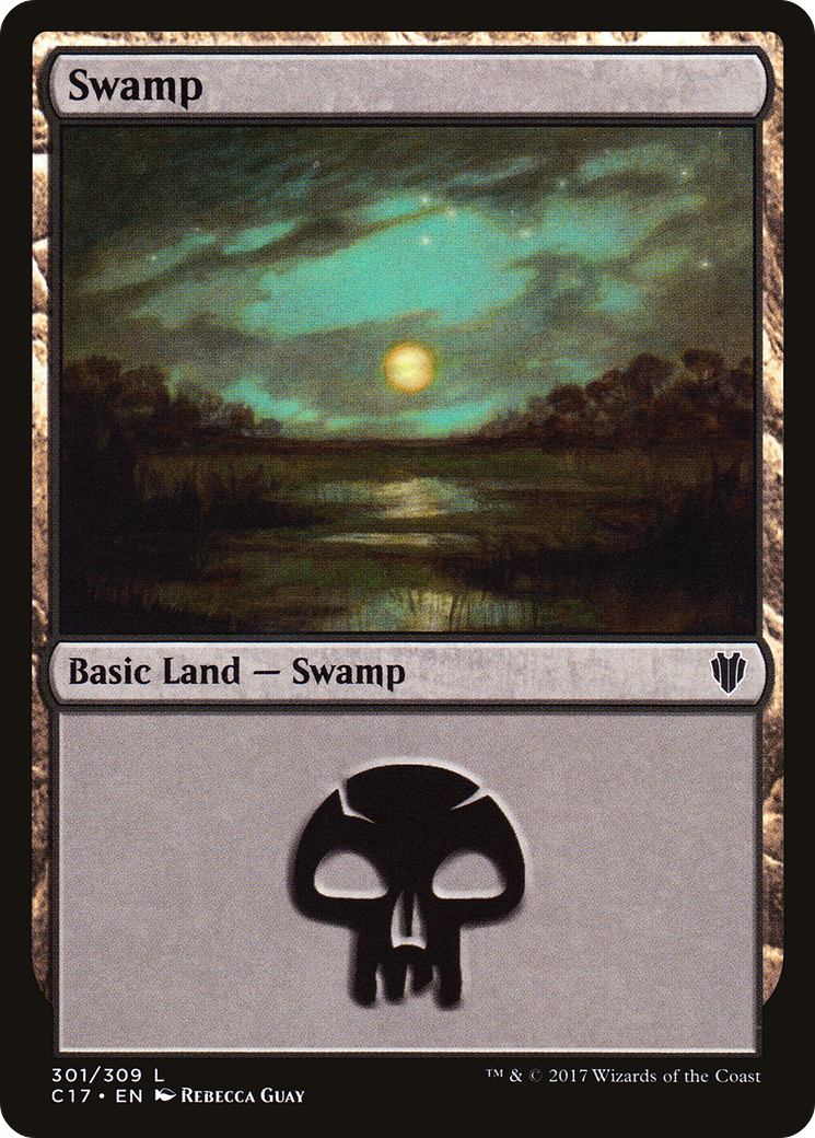 Image of Swamp (301) [Commander 2017]