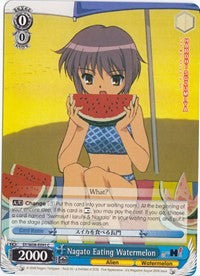 Image of Nagato Eating Watermelon (SY/W08-E091 C) [The Melancholy of Haruhi Suzumiya]