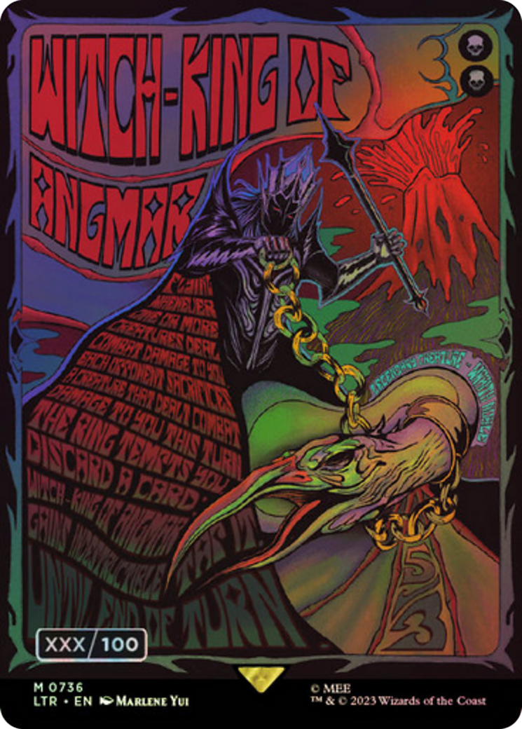 Image of Witch-king of Angmar (Borderless Poster) (Serialized) [The Lord of the Rings: Tales of Middle-Earth]