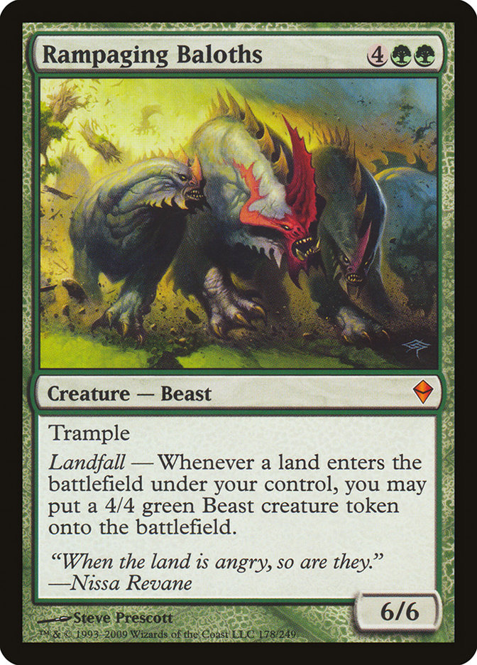 Image of Rampaging Baloths (Oversized) [Oversize Cards]