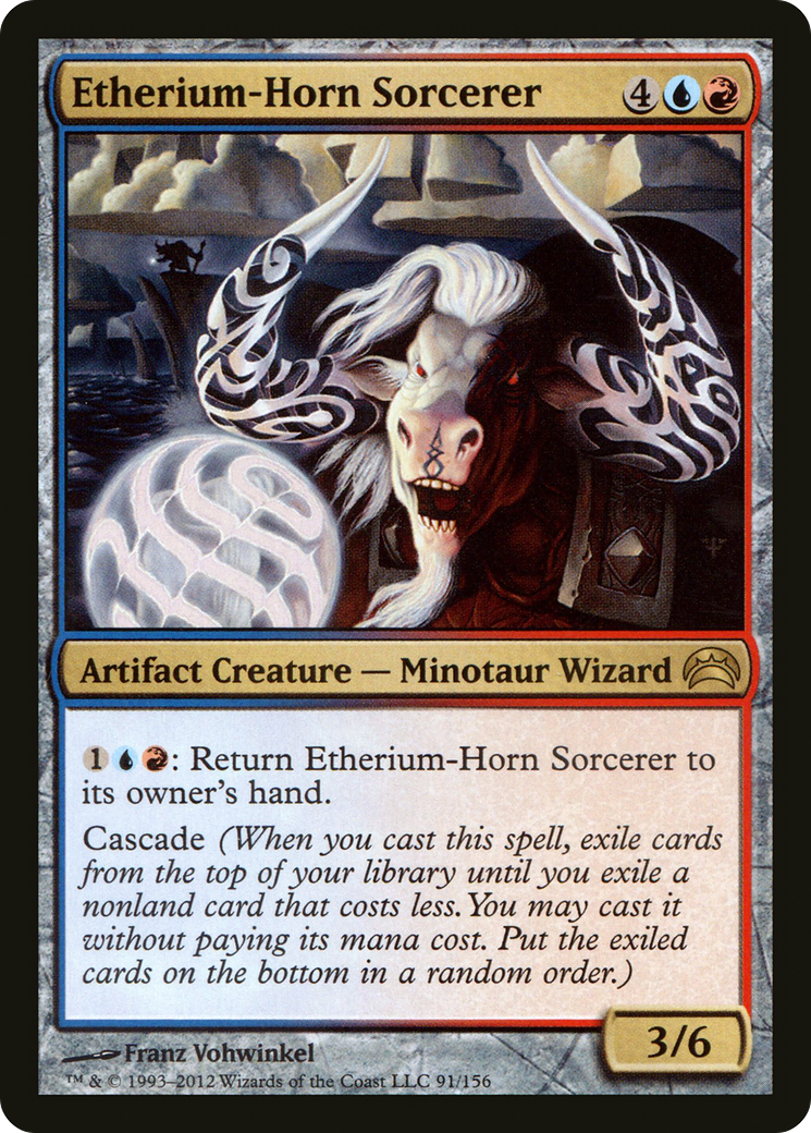 Image of Etherium-Horn Sorcerer (PC2-091) - Planechase 2012 Foil