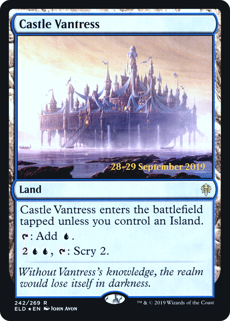 Image of Castle Vantress [Throne of Eldraine Prerelease Promos]