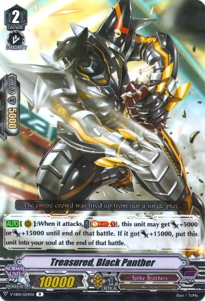 Image of Treasured, Black Panther (V-EB01/024EN) [The Destructive Roar]