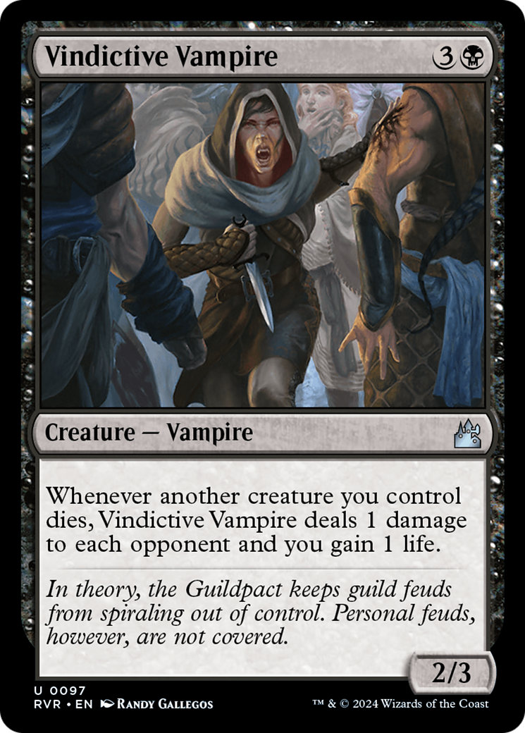 Image of Vindictive Vampire [Ravnica Remastered]