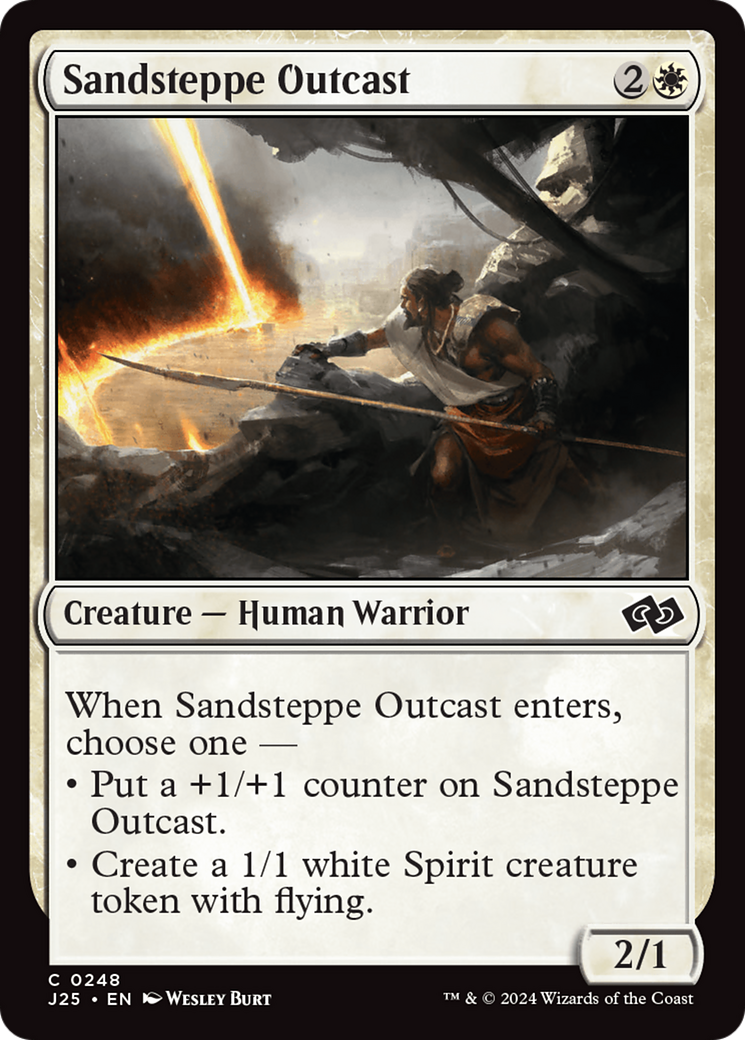 Image of Sandsteppe Outcast [Foundations Jumpstart]