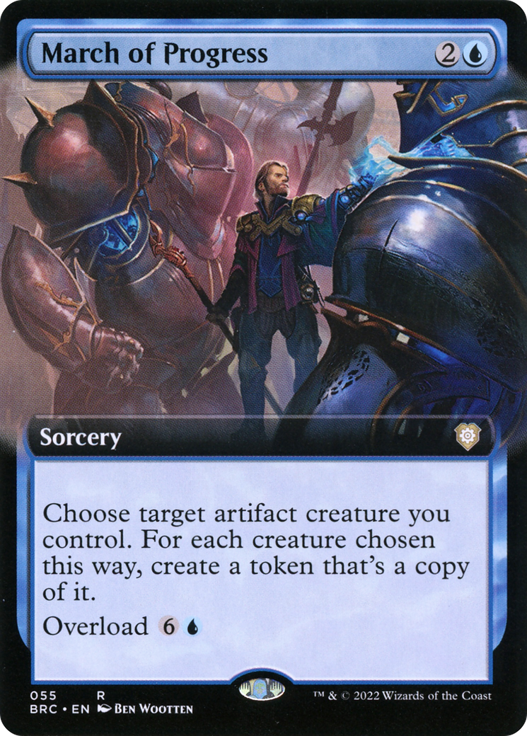 Image of March of Progress (Extended Art) [The Brothers' War Commander]