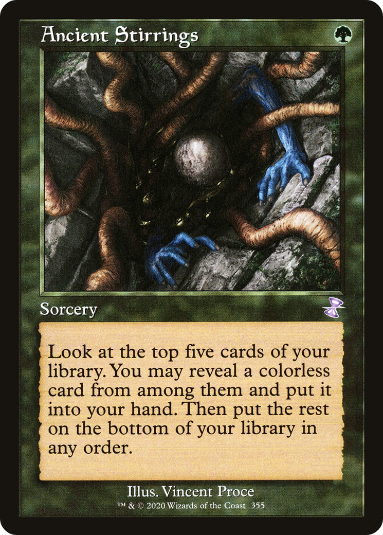 Image of Ancient Stirrings (Timeshifted) [Time Spiral Remastered]