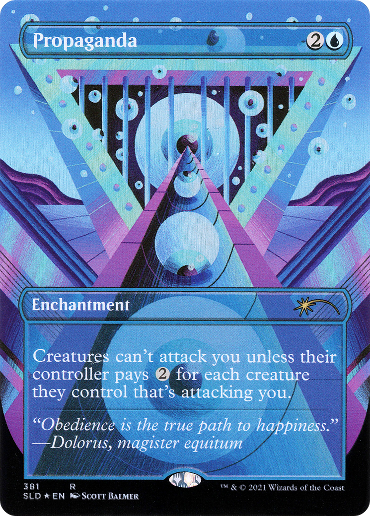 Image of Propaganda // Propaganda (Borderless) [Secret Lair Drop Series]