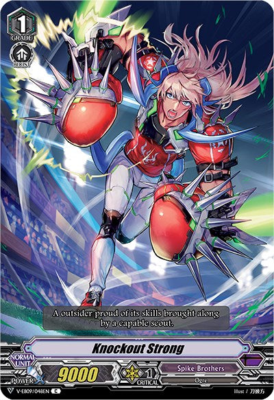 Image of Knockout Strong (V-EB09/048EN) [The Raging Tactics]