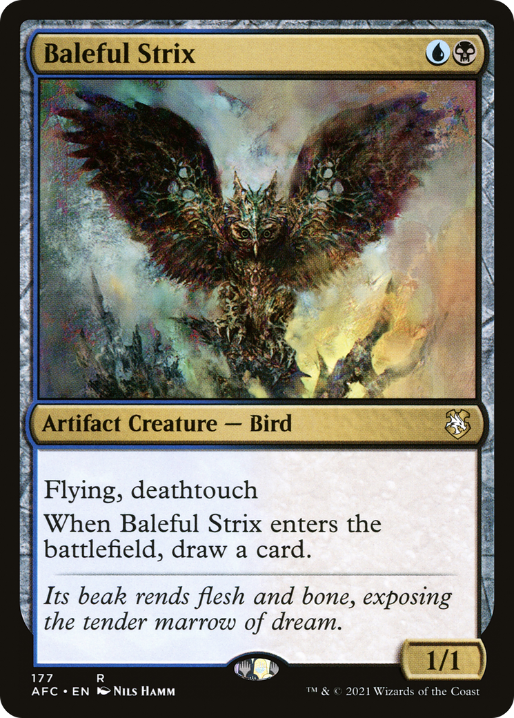 Image of Baleful Strix [Dungeons & Dragons: Adventures in the Forgotten Realms Commander]