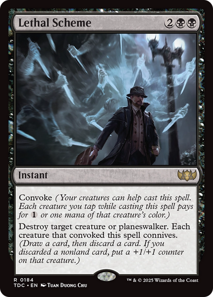 Image of Lethal Scheme [Tarkir: Dragonstorm Commander]