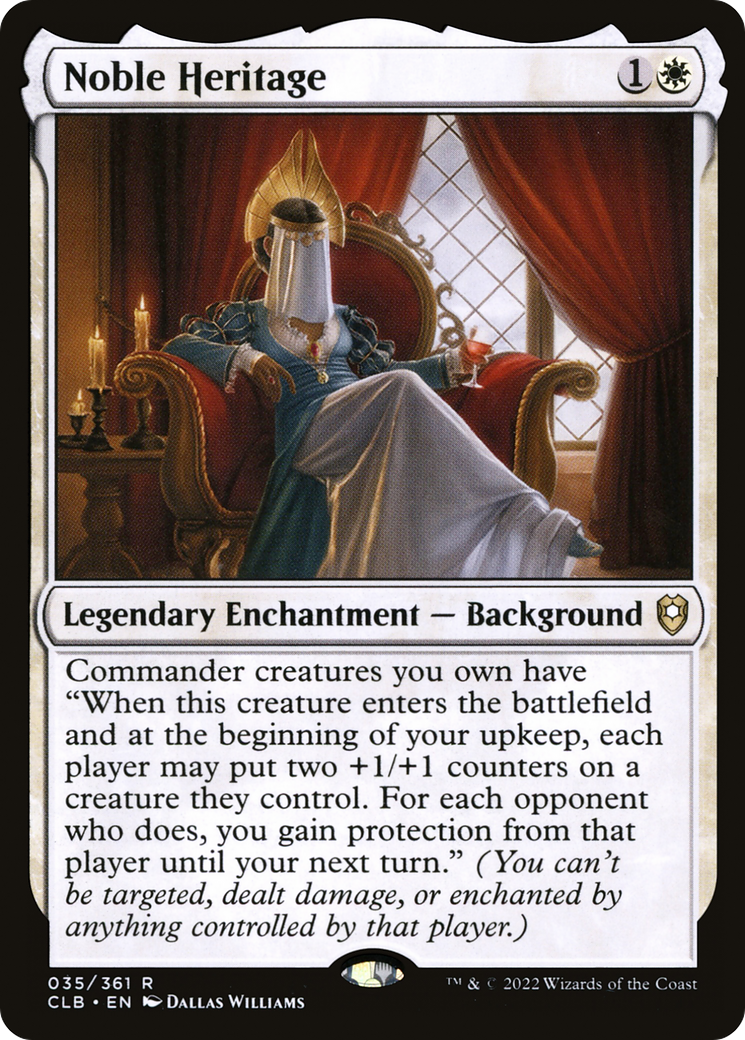 Image of Noble Heritage [Commander Legends: Battle for Baldur's Gate]