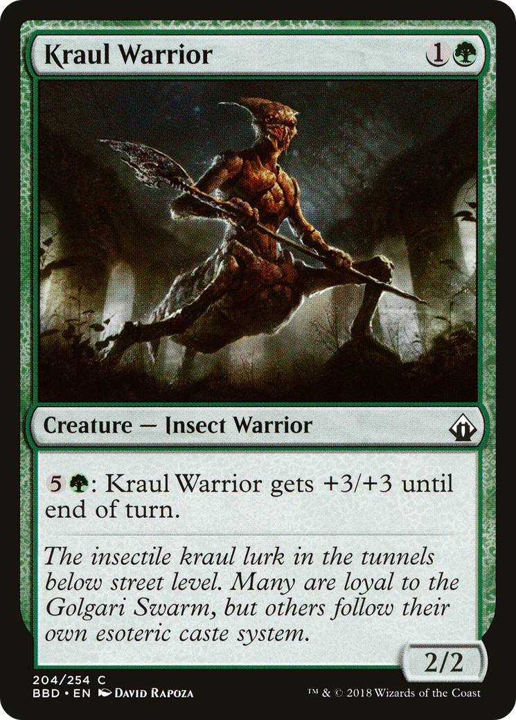 Image of Kraul Warrior [Battlebond]