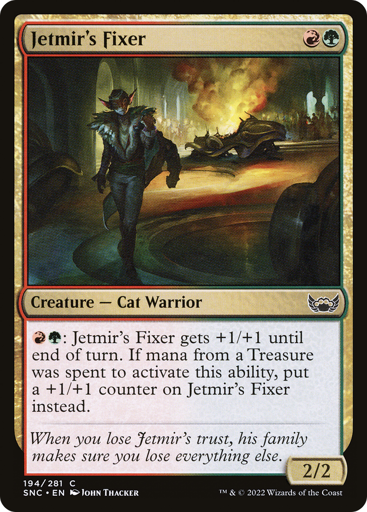 Image of Jetmir's Fixer [Streets of New Capenna]