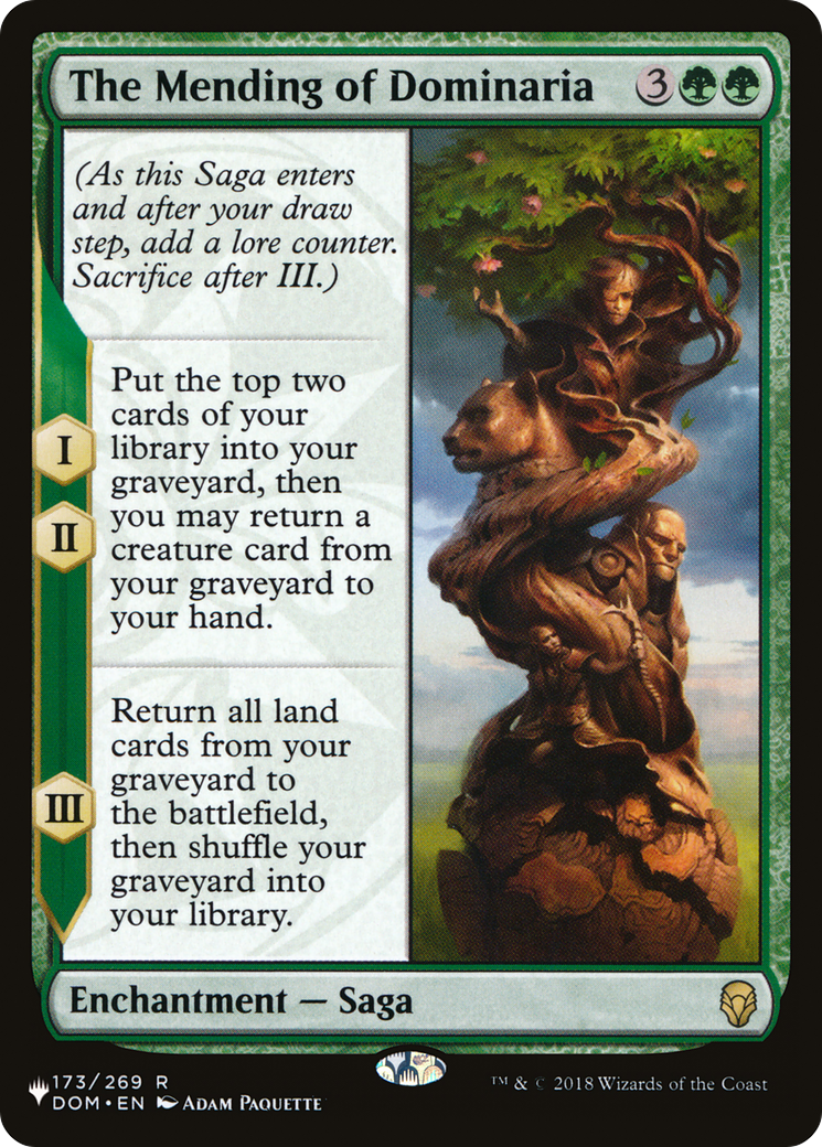 Image of The Mending of Dominaria [The List]