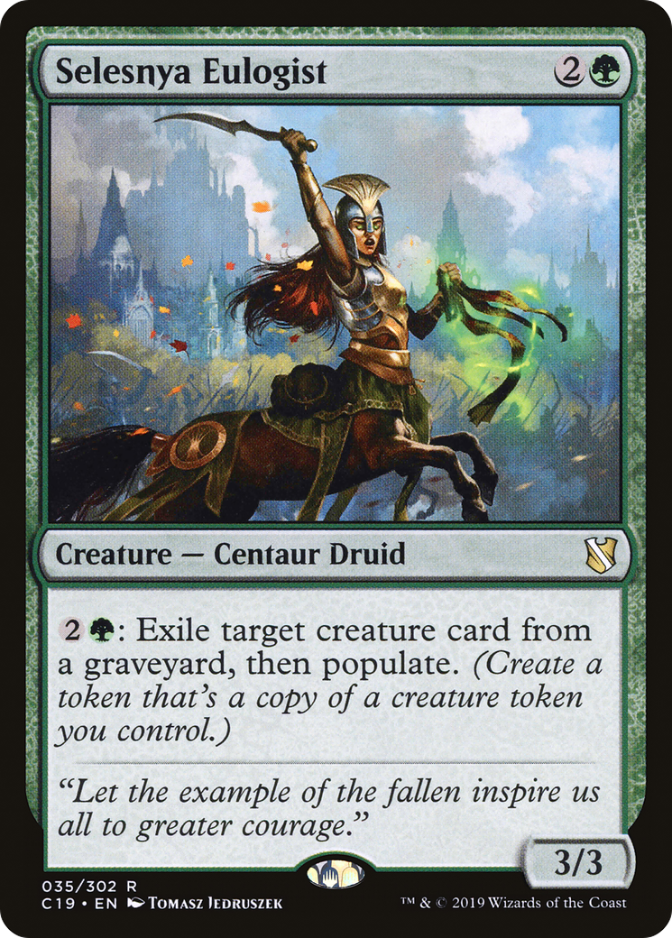 Image of Selesnya Eulogist [Commander 2019]