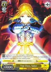 Image of Top Class, Saber (FZ/S17-E103 TD) [Fate/Zero]
