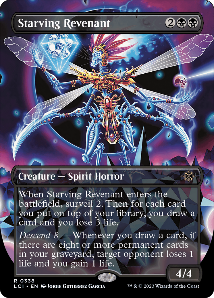 Image of Starving Revenant (Borderless) [The Lost Caverns of Ixalan]