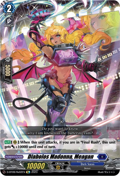 Image of Diabolos Madonna, Meagan (D-BT09/Re02EN) [Dragontree Invasion]