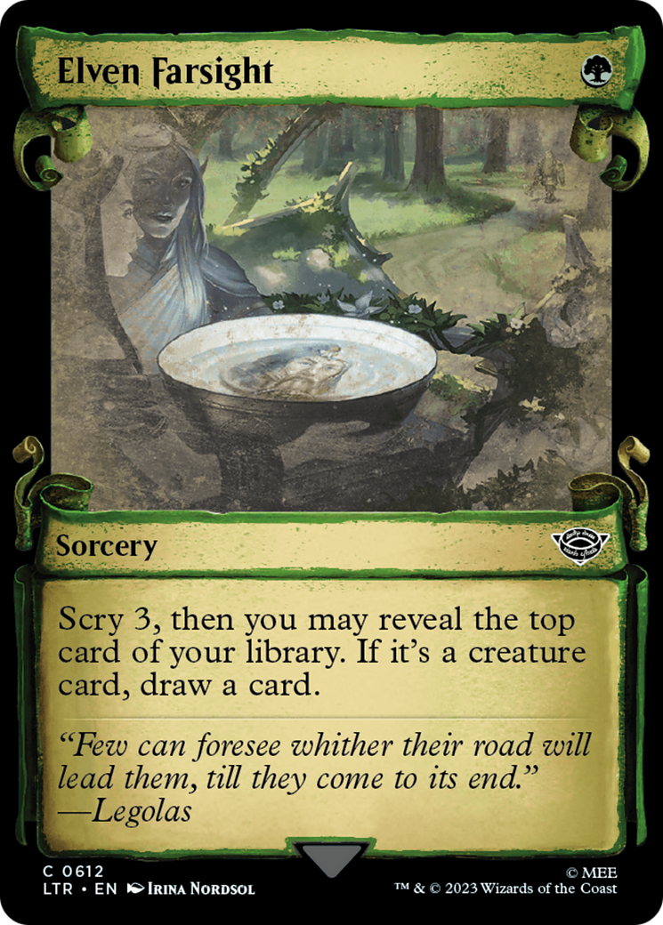Image of Elven Farsight [The Lord of the Rings: Tales of Middle-Earth Showcase Scrolls]