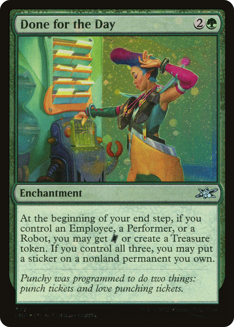 Image of Done for the Day (Galaxy Foil) [Unfinity]